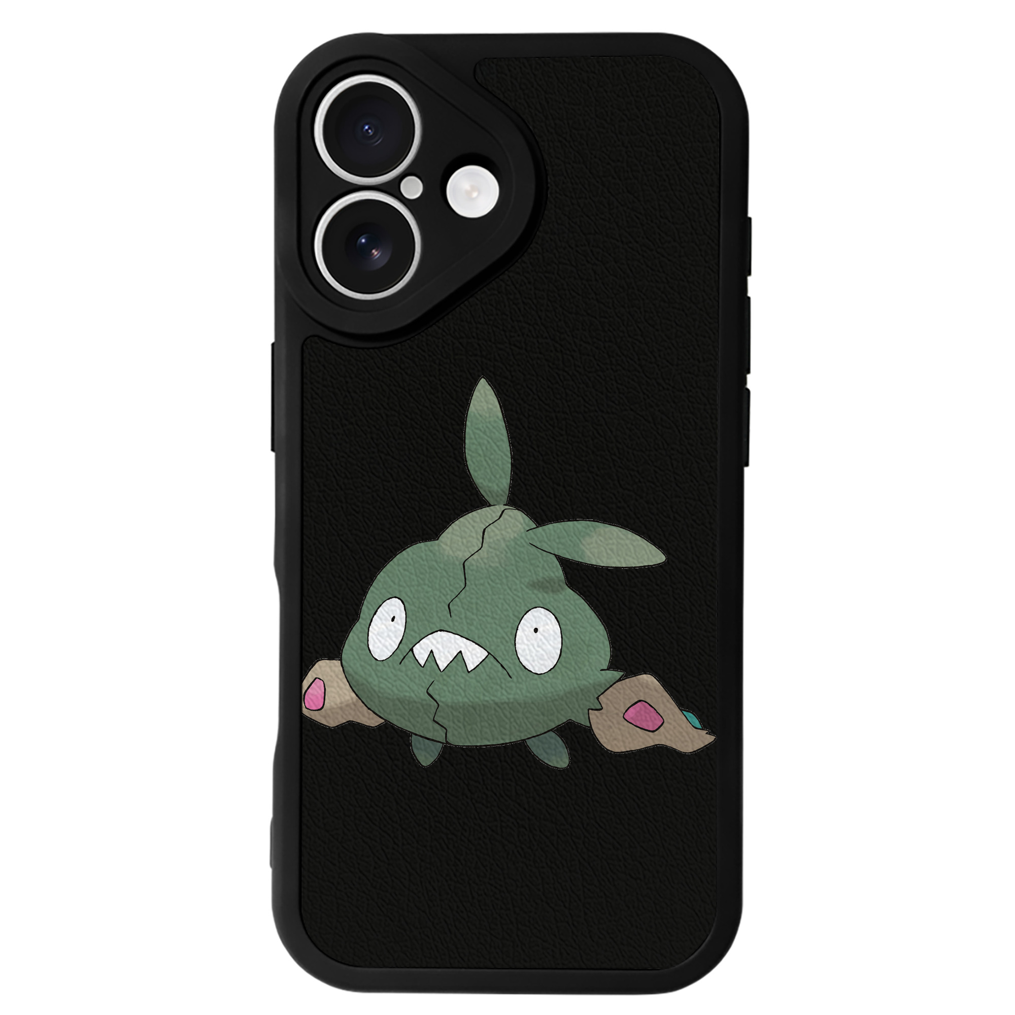 （画像用） ポケットモンスター Pokémon 【iPhone 16シリーズ対応】シリコンスマホケース（レザー調） 材質：シリコン
